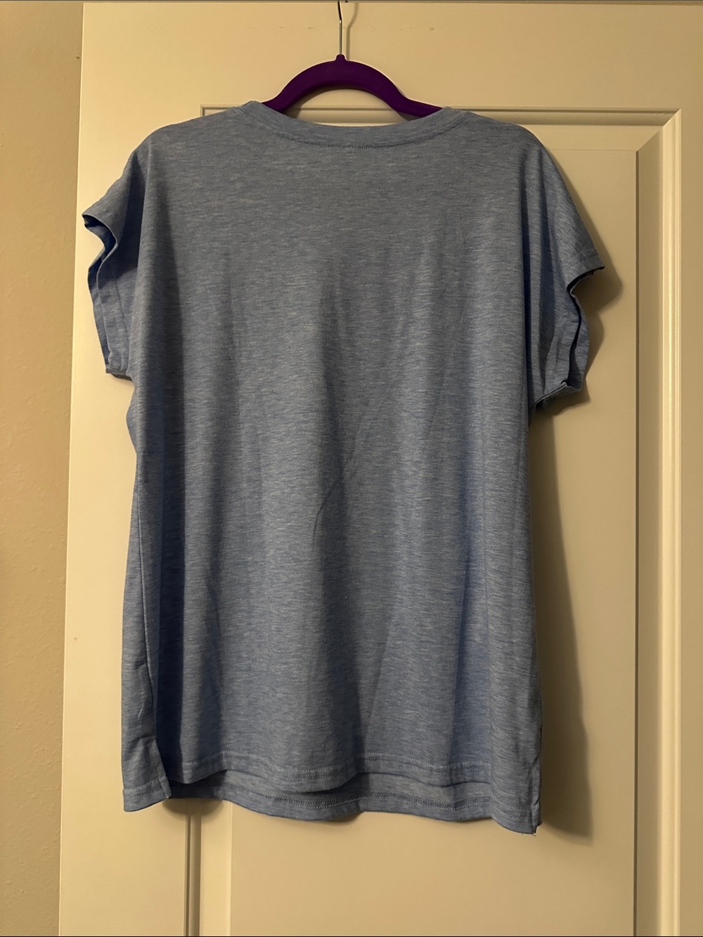 Light Blue Pocket Tee - Picture 2 of 3